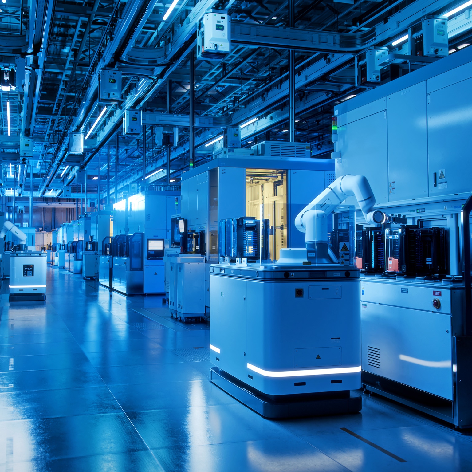 Semiconductor fabrication automation